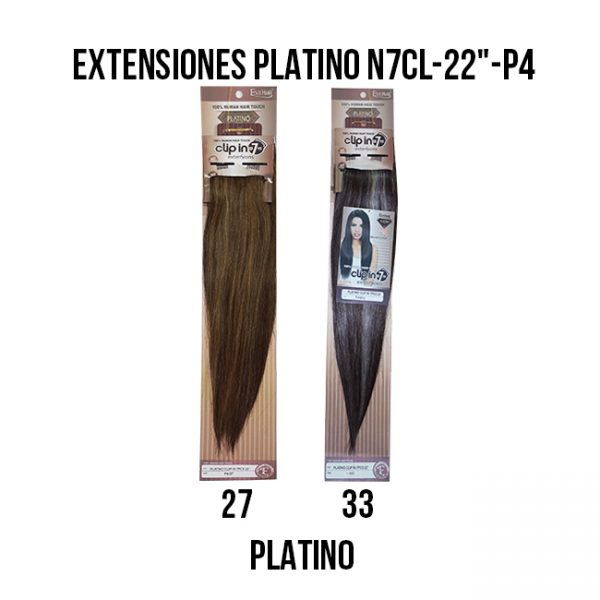 Exten Platino  N7cl-22″-Mdnblue / Platino Extensiones Eve Hair
