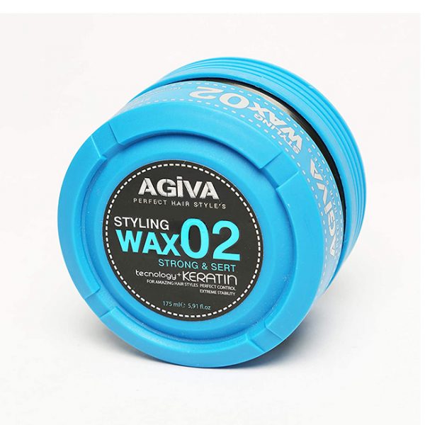 Agiva Hair Styling Wax 02 Strong & Sert Blue 175mL