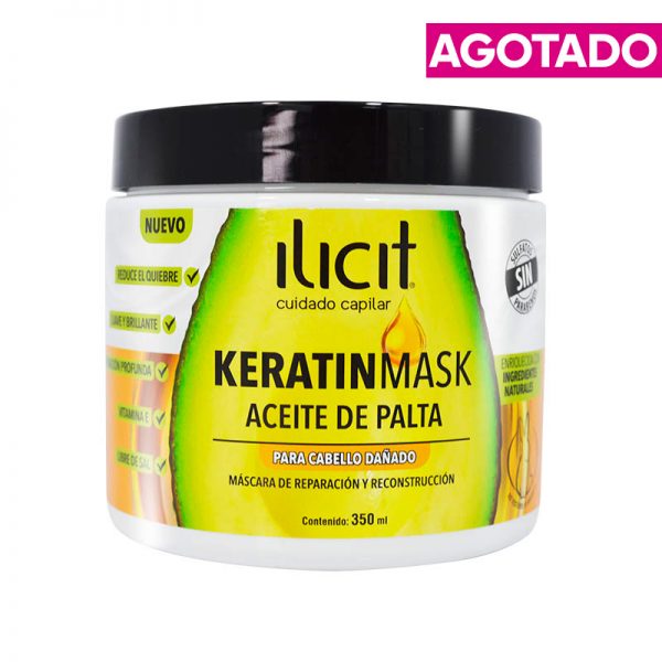 ILICIT Keratin Mask Aceite de Palta 350mL